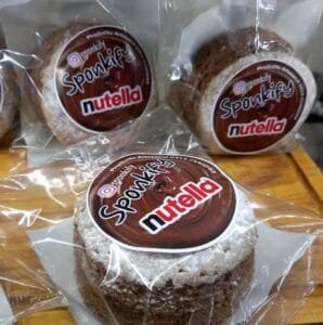 Sponkify con nutella